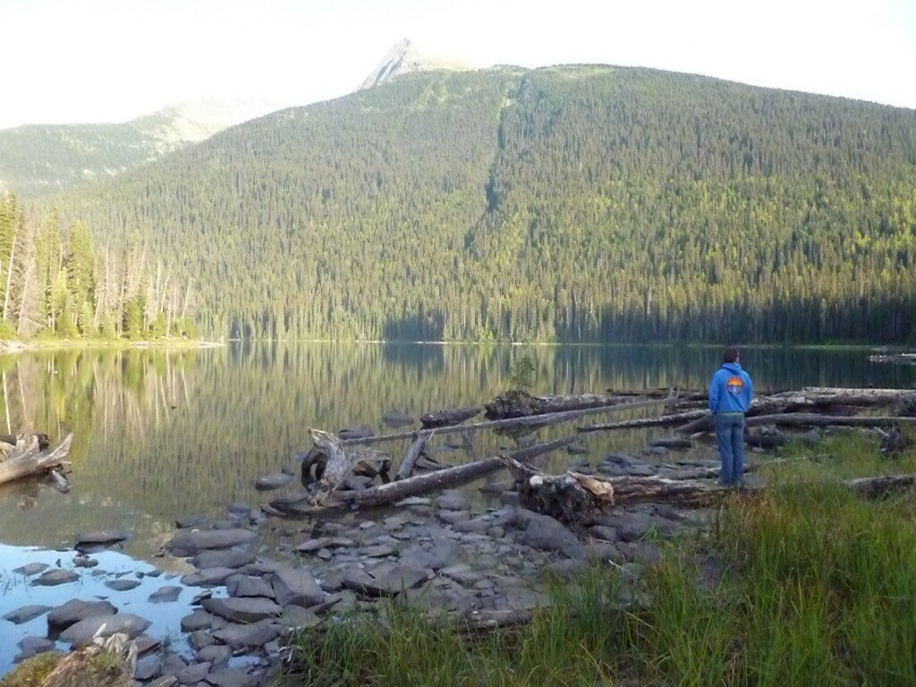 Ghost Lake - aptly named? Quesnel River headwaters